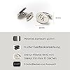 diamandi Manschettenknöpfe mit Gravur | Edelstahl | persönlichen Text gravieren lassen | oval | Schmuck für Herren | aus Berlin (oval) #1