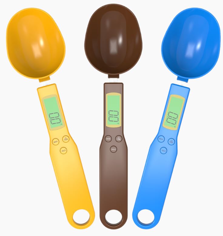 500g/0.1g High Precision Home Kitchen Plastic Scale Electronic Weighing Food Scale Spoon Digital Kitchen Scale