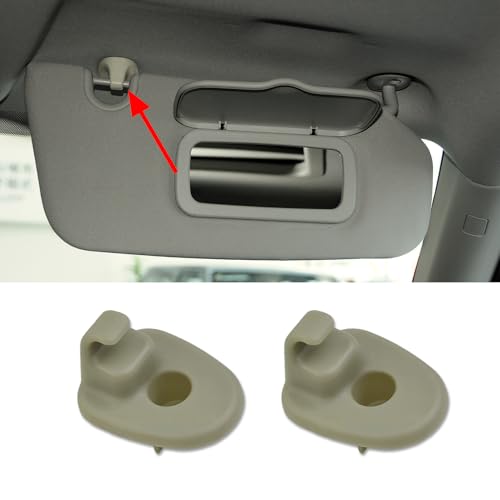Middrivr 2PCS Car Sun Visor Clip, Compatible with Jeep Liberty 2005-2012 and Dodge Nitro...