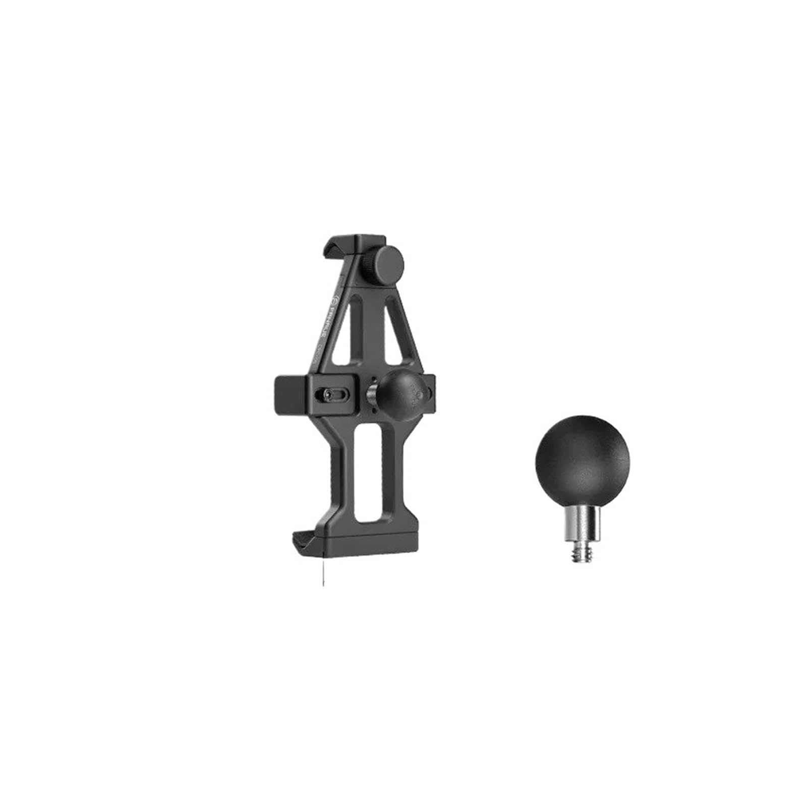 Soporte Móvil Moto Soporte para Teléfono De Motocicleta, Abrazadera Manillar Aleación Aluminio Ajustable Y Giratoria 360° con Amortiguador