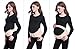 Maternity Belly Band Pregnancy Support Belt Bump Band 3 In 1 Abdominal Support Belt For All Stages Of Pregnancy,Back Bump Brace Strap For Back/Pelvic/Hip Pain ( Color : Black , Size : XL 100-130 cm )