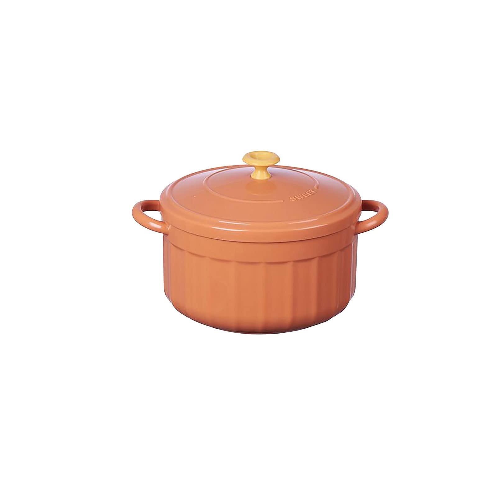 Olla de sopa de acero inoxidable para fideos instantáneos y vajilla de almuerzo