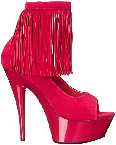 Ellie Shoes Women's 609-Aponi Boot, Fuchsia, 7 M US | Image 5