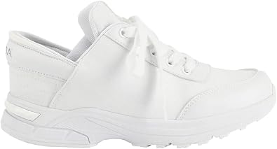 ZEBA Womens Hands Free Slip-On Walking Shoes Snow White, 9.5