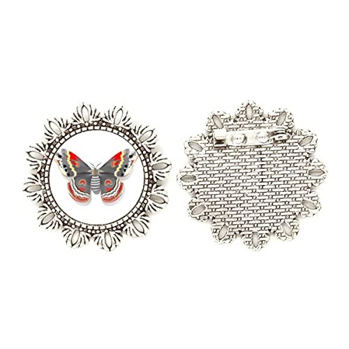 Broche de plata cometa 3D estilo chino regalo original cumpleanos
