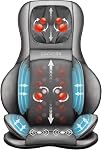 Comfier Full Body Massage Chair Pad -Shiatsu Neck and Back Massager with Heat, Kneading Full Back Massage Seat Portable Chair Massagers for Neck & Shoulder, Gifts for Women/Men