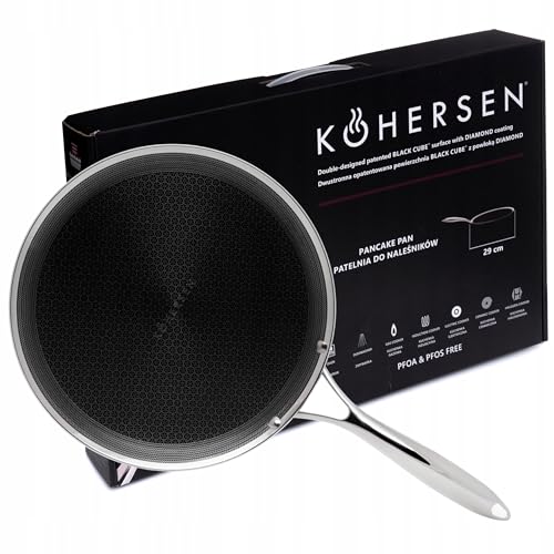 Poêle à crêpes induction 29cm Kohersen Black Cube pour plaque vitrocéramique - 6