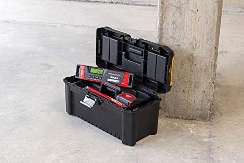 SOLA - RED 25 digital - digitale Wasserwaage 25 cm mit Bluetooth - Wasserwaage mit LCD - Fernsteuerung über Smartphone und App - Neigungsmesser digital - IP65