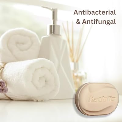 Katialis SOAP - Sulphur, Zinc Oxide, Salicylic Acid - Natural Relief for Skin Issues - 90g x 2