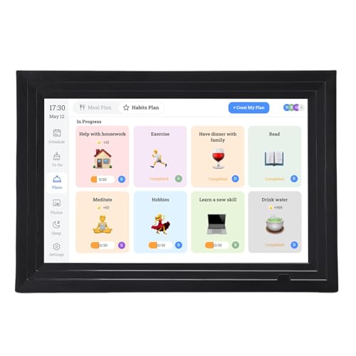Calendrier Digital Connecté 10.1 Pouces avec Écran Tactile HD et Organiseur Familial Intégré