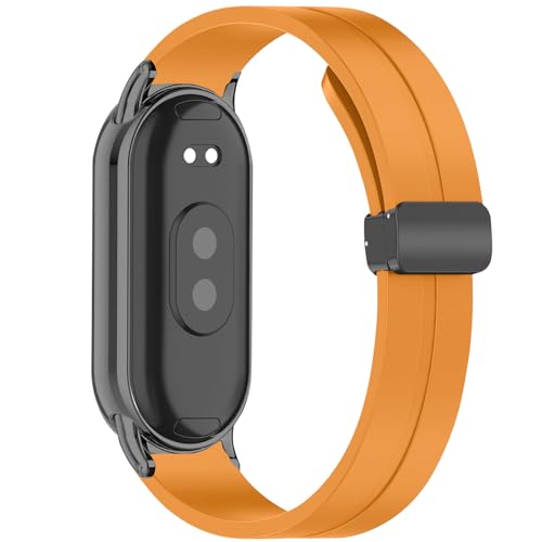 [RoSoki] �o���h Xiaomi Smart Band 10/9/8 / Xiaomi Mi Band 10/9/8 �Ή� �V���R���� �o���h �X�|�[�c�X�g �����x���g �ւ��X�g���b�v ���C�t�� �����ȒP ���߉\ �_�炩�� ���ɗD���� �r���v�X�g��