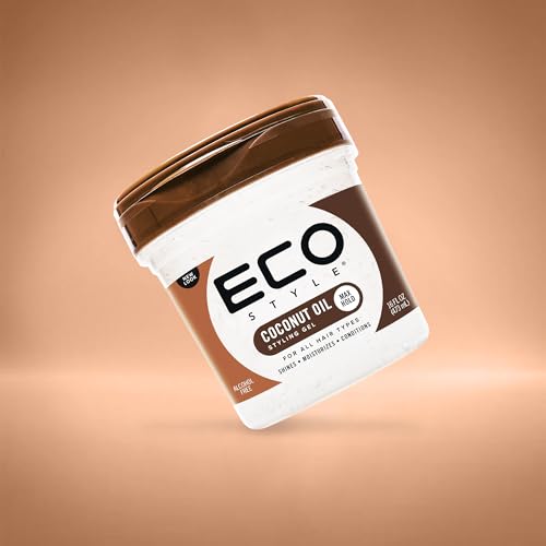 Eco Style Coconut Oil Eco Styler Hair Gel, Moisturises and Conditions, 473 ml (Pack of 1) - Image 2
