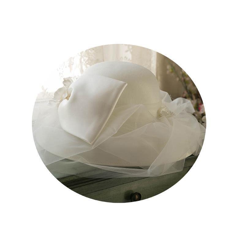 Accessoires pour cheveux mariage et bibi fascinateur avec nœud - 3