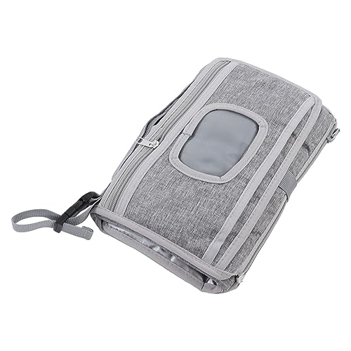 Trocador Portátil, Trocador de bebê Portátil Grande Capacidade para Viagens para Bebês (Cinza)