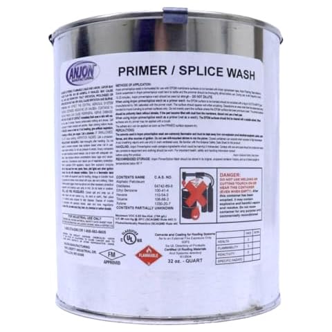 Custom Pro Anjon Splice Wash & EPDM Pond Liner Seam Primer (1 Quart) Cover
