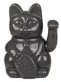 MIK Funshopping Winkekatze Maneki Neko (Aschgrau, 20cm)