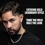 Viking Revolution Sandalwood Hair Pomade for Men - Extreme Hold Water-Based Hair Gel - Extra Firm Strong Hold With High Shine - Mens Pomade (4oz) - Image 3