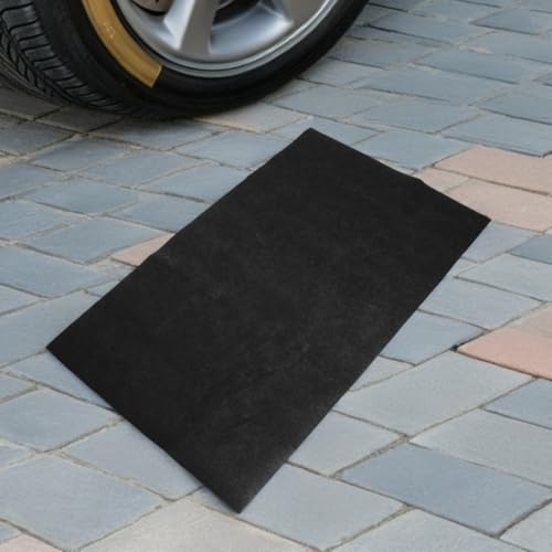 Tapis de sol de garage absorbant l'huile lavable pour voiture - 4