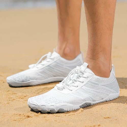 Hike Barefoot Shoes Grounded Footwear for Womens Men Breathable Non-Slip Neuropathy Quick Dry Wide Toe Water Shoes for Hiking Beach Pool Water Athletic Swimming Surf Walking3