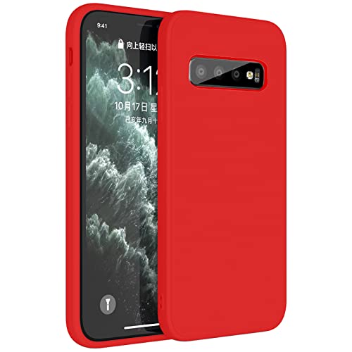 SAMSUNG Galaxy S10 Plus P[X VR ϏՌ ^ X \tgJo[ ^ y ̌^ Y̑Sʕی C菝h ČRMILKi擾 CX[d SʕیJo[ MNV[ S10 Plus P[X  MJJ-1