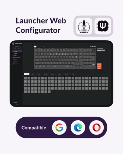 Keychron Q5 Pro Wireless QMK/VIA Mechanical Keyboard, RGB Full Customizable 96% Layout with Programmable Knob, Hot-swappable K Pro Banana Switch Compatible with Mac Windows Linux - Purple - Image 3