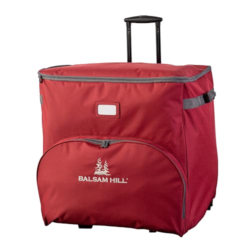 Balsam Hill Deluxe Rolling Ornament Chest - 100pc...