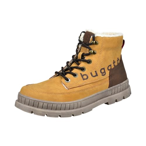 Bottes bugatti Homme 321-aga53 à doublure chaude style urbain