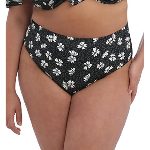 Elomi 7275 Black Daisy Bikini Brief Cover