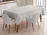  De\'Carpet Mantel Antimanchas Resinado Confeccionado Hule Teflon Mármol Granito (100x140)