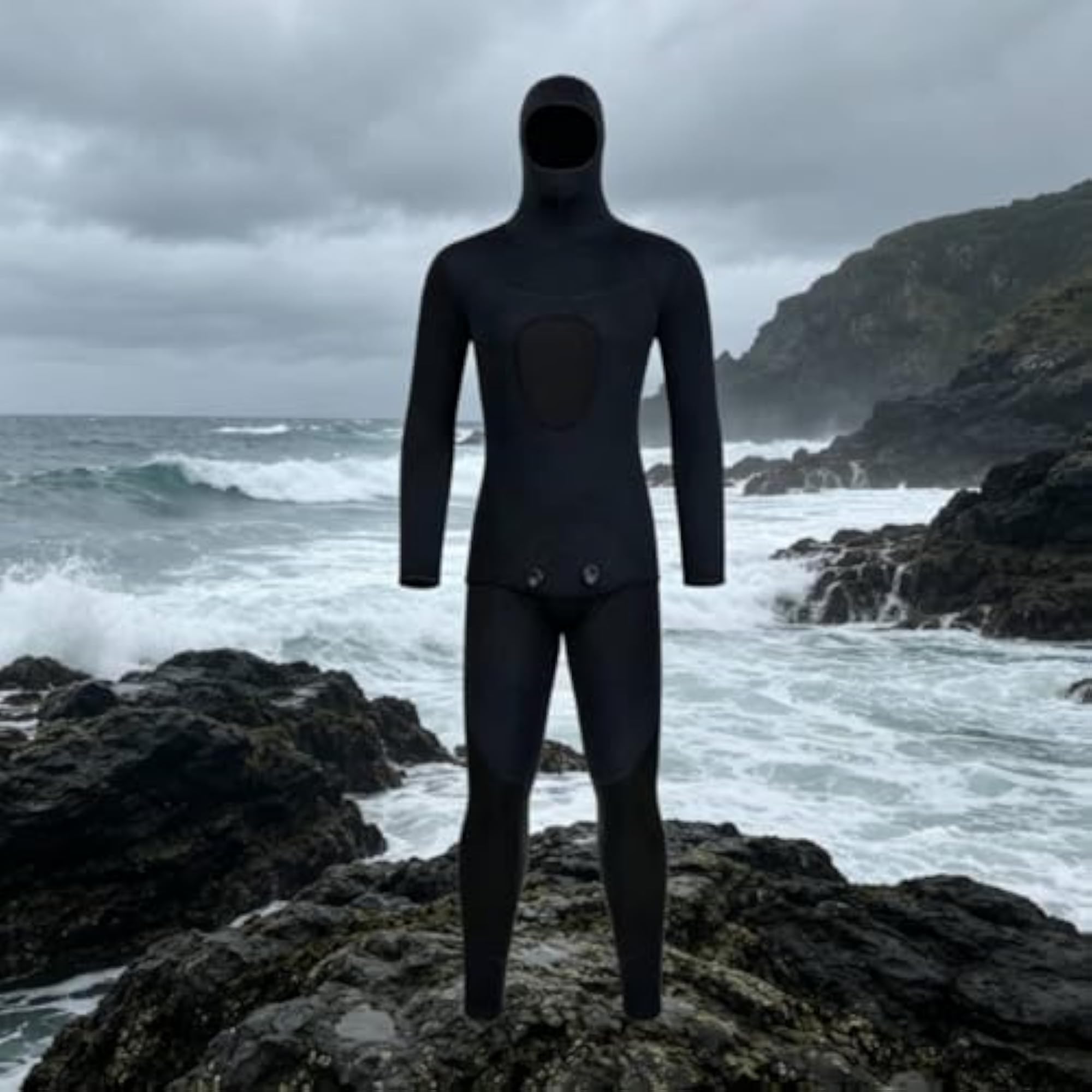 3mm Wetsuit Set for Cold Protection, Thickened Thermal Diving Suit