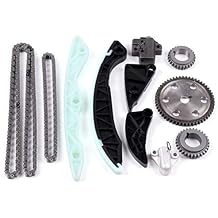 ROADFAR Engine Timing Chain Kit fit for Kia for Hyundai Optima Rondo Sonata 2.4L 2006-2010 TK10870 TS21181 24321-25000 24410-25001 TK1042290537337