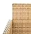 SAFAVIEH Outdoor Collection Aboka Natural/White Cushion 4-Piece Conversation Patio Set PAT7505D
