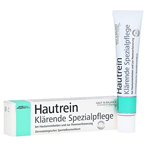 Haut in Balance Hautrein klärende Spezialpflege | Dermatologisches, antibakterielles Spezialkosmetikum | Bei Hautunreinheiten | Verfeinert die Hautporen | Für einen ebenmäßigen Teint | 20 ml
