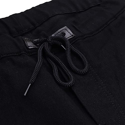 Image of Urbano Fashion Men's Printed Jogger Jeans Slim Fit Stretch