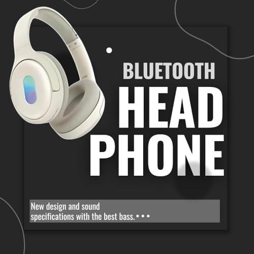 Image of [15 Years Warranty Stereo Bluetooth Headphones with Comfort Cushion Over-Ear Design and Active Noise canceling Technology. A Great Choice for Audio and prolonged Listening Sessions