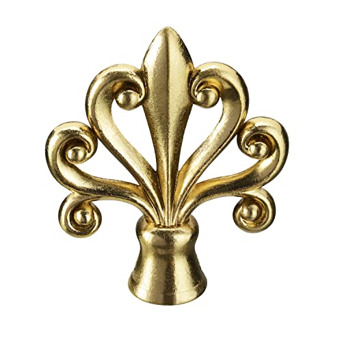 Aspen Creative 24053-07-1, Finial for Lamp Shade, Brass Finish, 2-3/4" Height by Aspen Creative - Used condition - US$9.38