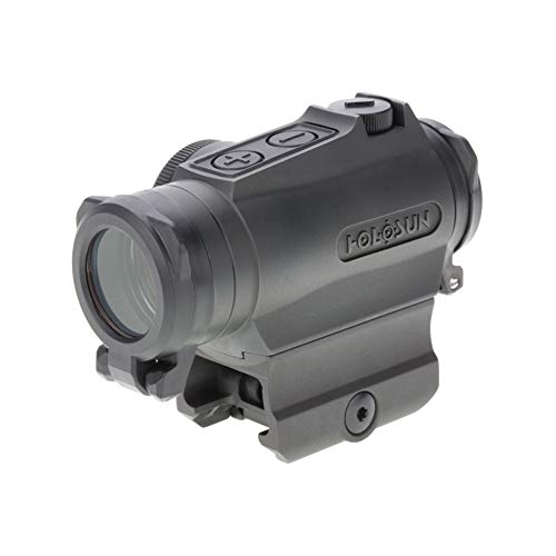 Image of HOLOSUN HE515GT-RD Multi-Reticle Red 2 MOA Dot & 65 MOA Circle Micro Sight for Rifles - Shake-Awake Super LED Dustproof Waterproof Titanium Sight with Multilayer Reflective Glass