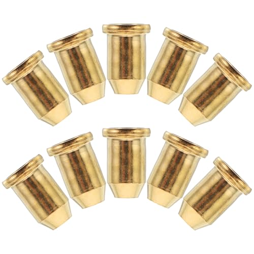 Mobestech 10 piezas Buckles de Metal para Cuerdas de Guitarra Eléctrica Soporte Seguro y Resistente para...