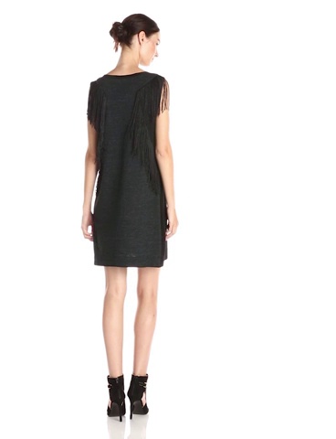 rebecca taylor sleeveless jersey dress Watch Women's Fringe on Amazon Live fwrd