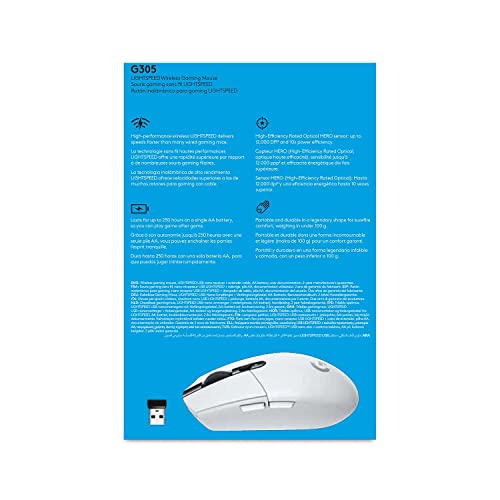 Logitech G305 Lightspeed Wireless Gaming Mouse Review | 8.5/10