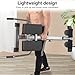 ejlaikmm 3 Adjustable Roman Chair,Back Extension Machine Benchs,U-Shaped Base Hyperextension Bench,Heavy-Duty Exercise Equipment for Core Strength and Back Muscles,Full Body Workout Machine for Home