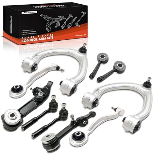 A-Premium 10Pcs Suspension Kit, Upper Lower Control Arm, Sway Bar Link