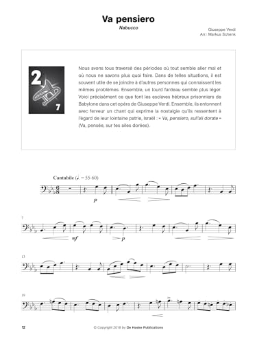 livre Écouter, lire & jouer - Les Airs d'Opéra. Trombone et Accomp.. Comprend Partie + Enregistrement(s) en ligne