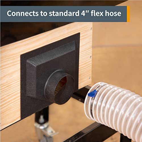 Powertec 70102 8-1/2-Inch Jointer Dust Hood, 8-1/2-Inch By 10-1/4-Inch By 4 Inch #TOP3