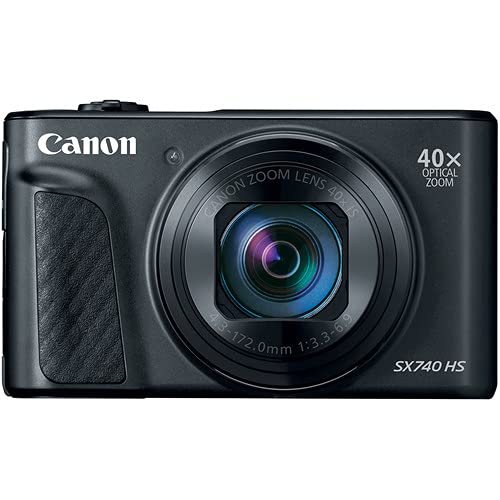 Canon PowerShot SX740 HS 本体 ブラック Câmera PowerShot SX740 HS - Preta | Amazon.com.br