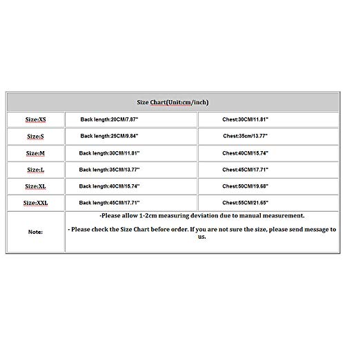 Culater® 2019 Unisex Cane Cappotto Natale a Suo