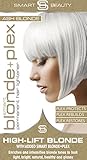 Ash Blonde Hair Dye Permanent with Plex Hair Anti-breakage Technology | Vegan & Cruelty Free | Smart...