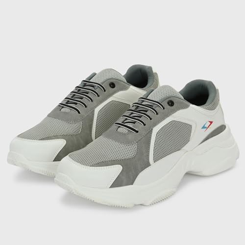 Image of Cruiser Mens Sneakers | Casual Shoes | Experience Comfort & Style with Soft Cushioned Insole | Street Style with Premium Lace-Up Kicks| Trendy Lace-Up Sneakers for the Modern Look (2552)