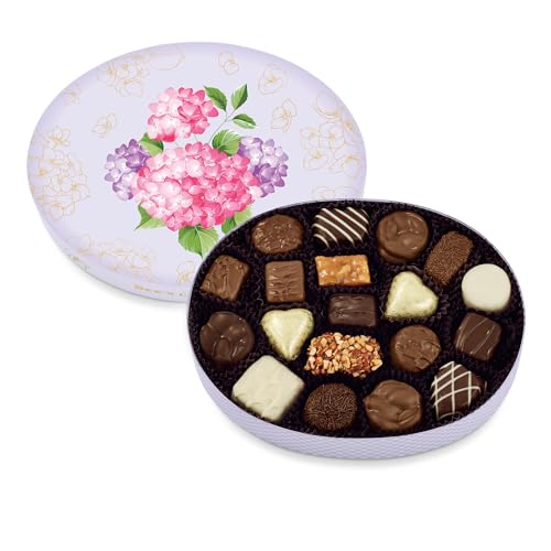 See's Candies Hello Spring Box - Premium Milk, Dark & White Chocolates, Gift Box for Spring & Easter Celebrations, 12.3 oz