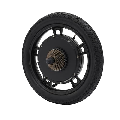 1000W 48V/52V Electric Bike Conversion Kit - 24mph Rear Hub